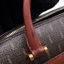 将图像加载到图库查看器中，SAINT LAURENT PARIS Baby Duffle 2WAY Handbag Brown533481 PVC Leather
