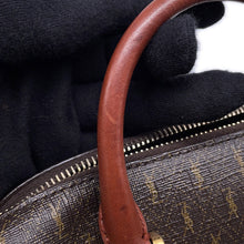 将图像加载到图库查看器中，SAINT LAURENT PARIS Baby Duffle 2WAY Handbag Brown533481 PVC Leather
