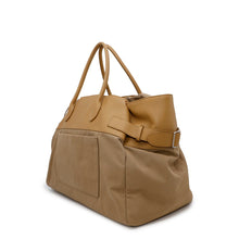 Load image into Gallery viewer, Margaux 17 Inside Out Handbag Dune Canvas Leather
