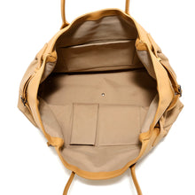 Load image into Gallery viewer, Margaux 17 Inside Out Handbag Dune Canvas Leather
