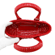 Load image into Gallery viewer, BALENCIAGA Bistro 2WAY Handbag Red678028 Patent Leather Size XXS
