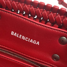 Load image into Gallery viewer, BALENCIAGA Bistro 2WAY Handbag Red678028 Patent Leather Size XXS
