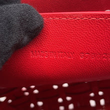 Load image into Gallery viewer, BALENCIAGA Bistro 2WAY Handbag Red678028 Patent Leather Size XXS
