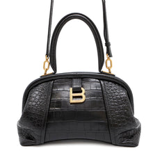 Load image into Gallery viewer, BALENCIAGA Frame bag Black673116 Embossed Leather
