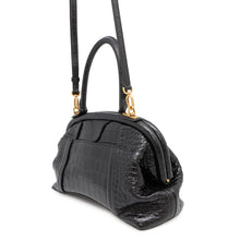 Load image into Gallery viewer, BALENCIAGA Frame bag Black673116 Embossed Leather
