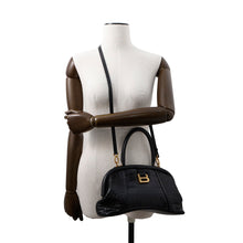 Load image into Gallery viewer, BALENCIAGA Frame bag Black673116 Embossed Leather
