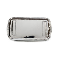 Load image into Gallery viewer, BALENCIAGA Neo Basket 2WAY Handbag Silver630708 Patent Leather
