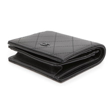 Load image into Gallery viewer, CHANEL CC Logo Matelasse Small Wallet BlackAP4381 Leather
