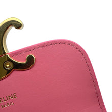 Load image into Gallery viewer, CELINE Triomphe Mini Claude Shoulder Bag Pink10I513DPV Leather
