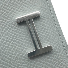 将图像加载到图库查看器中，HERMES Bean mini Blue Gacier Epsom
