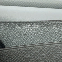 将图像加载到图库查看器中，HERMES Bean mini Blue Gacier Epsom

