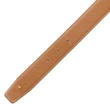Load image into Gallery viewer, HERMES HBelt Size 75 Black/Gold Box Calf Leather Togo Leather
