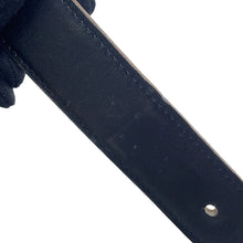 Load image into Gallery viewer, HERMES HBelt Size 75 Black/Gold Box Calf Leather Togo Leather
