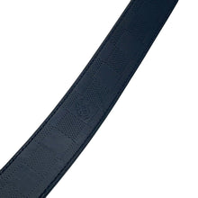 将图像加载到图库查看器中，LOUIS VUITTON Belt・Boston Size 90 NoirM9674 Damier Infini Leather
