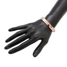 Load image into Gallery viewer, LOUIS VUITTON Cuff nanogram Size S Pink GoldM00253 Metal
