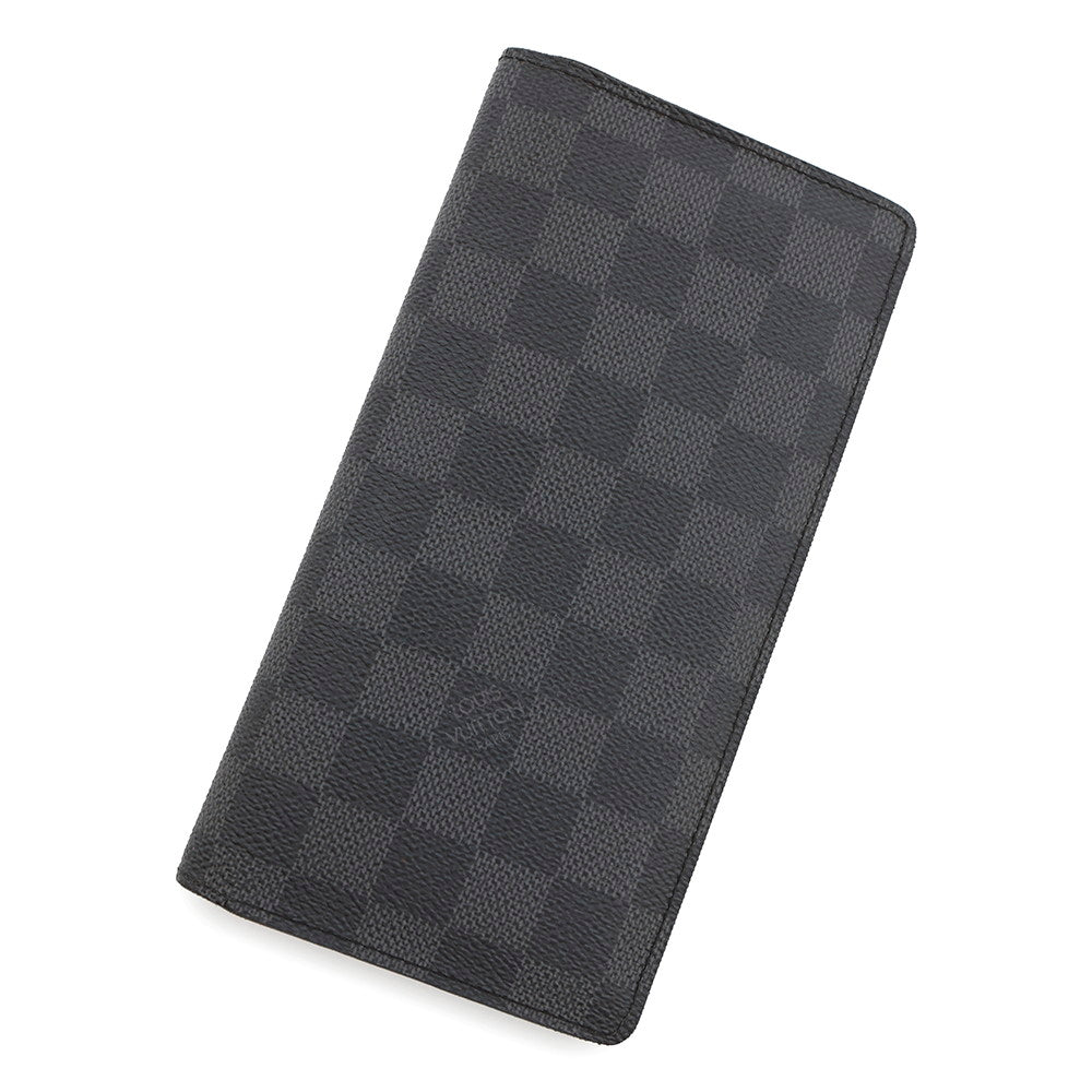 LOUIS VUITTON Portefeuille Brazza NoirN62665 Damier Graphite