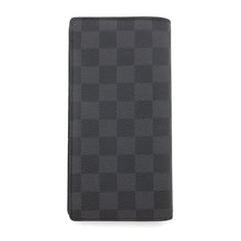 Load image into Gallery viewer, LOUIS VUITTON Portefeuille Brazza NoirN62665 Damier Graphite
