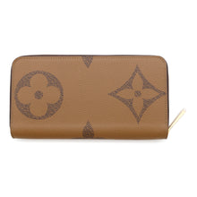 将图像加载到图库查看器中，LOUIS VUITTON Zippy Wallet NoirM69353 Monogram / Giant / Monogram Reverse Canvas
