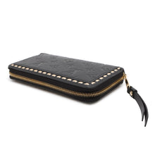 Load image into Gallery viewer, LOUIS VUITTON Zippy Wallet Noir/BeigeM64805 Monogram Empreinte Leather
