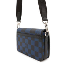 Load image into Gallery viewer, LOUIS VUITTON studio messenger Noir/BlueN50037 Damier Infini3D
