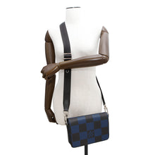 Load image into Gallery viewer, LOUIS VUITTON studio messenger Noir/BlueN50037 Damier Infini3D
