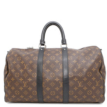 Load image into Gallery viewer, LOUIS VUITTON Keepall Bandouliere BrownM56711 Monogram Macassar Canvas Size 45
