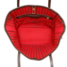 Load image into Gallery viewer, LOUIS VUITTON Neverfull RedN51109 Damier Ebene Canvas Size PM
