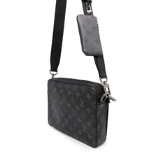 Load image into Gallery viewer, LOUIS VUITTON ★Trio Messenger NoirM69443 Monogram Eclipse Monogram Eclipse Reverse
