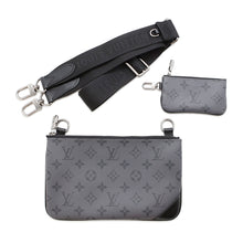 Load image into Gallery viewer, LOUIS VUITTON ★Trio Messenger NoirM69443 Monogram Eclipse Monogram Eclipse Reverse
