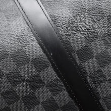Load image into Gallery viewer, LOUIS VUITTON Keepall Bandouliere NoirN41418 Damier Graphite Size 45
