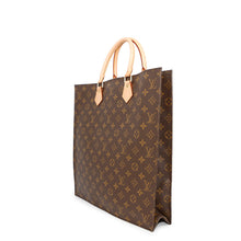 将图像加载到图库查看器中，LOUIS VUITTON Sac Plat BrownM51140 Monogram
