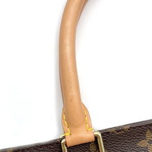 将图像加载到图库查看器中，LOUIS VUITTON Sac Plat BrownM51140 Monogram
