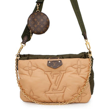 Load image into Gallery viewer, LOUIS VUITTON Maxi MultiPochetteAccessories Khaki/BeigeM58977 Monogram Recycled Nylon
