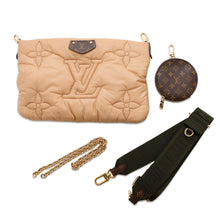 Load image into Gallery viewer, LOUIS VUITTON Maxi MultiPochetteAccessories Khaki/BeigeM58977 Monogram Recycled Nylon
