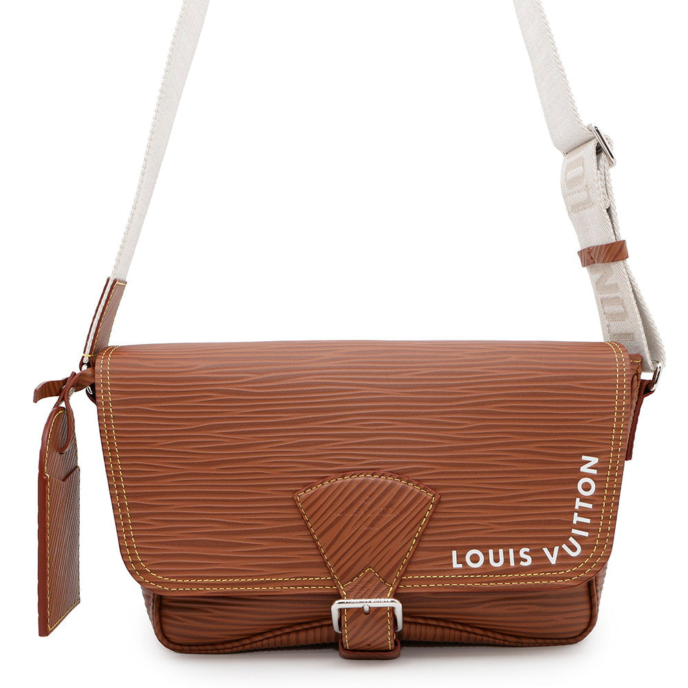 LOUIS VUITTON ★Montsouris Messenger BrownM23097 Epi XL