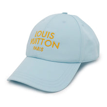 将图像加载到图库查看器中，LOUIS VUITTON Cap My LV Paris Size L Blue ClairM7590L Cotton100%
