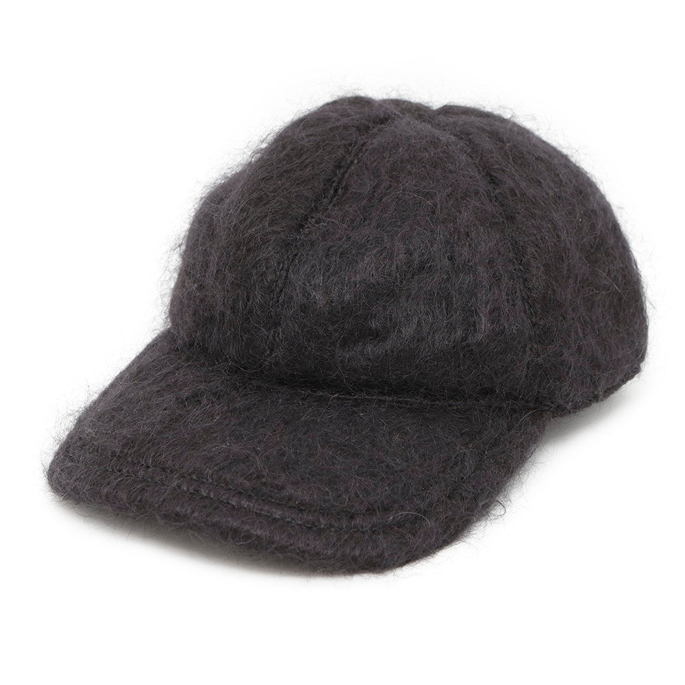 GUCCI Baseball cap Size M Black729349 Mohair 78% Wool 16% Nylon6%