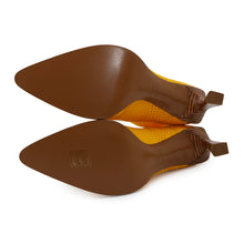 Load image into Gallery viewer, FENDI knitted boots Yellow Knit Size 36
