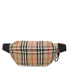 Load image into Gallery viewer, BURBERRY Vintage Check Crossbody Bag Beige8010430 Nylon Canvas
