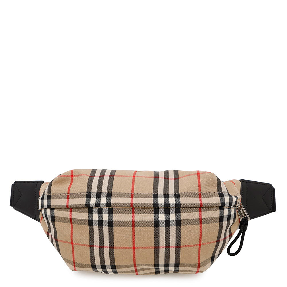 BURBERRY Vintage Check Crossbody Bag Beige8010430 Nylon Canvas