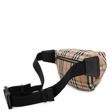 Load image into Gallery viewer, BURBERRY Vintage Check Crossbody Bag Beige8010430 Nylon Canvas
