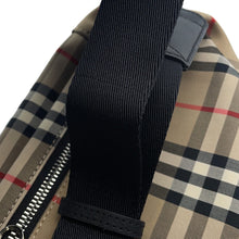 Load image into Gallery viewer, BURBERRY Vintage Check Crossbody Bag Beige8010430 Nylon Canvas
