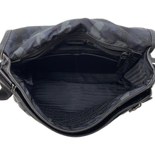 将图像加载到图库查看器中，PRADA ★Messenger bag Navy/BlackVA0768 Nylon Leather
