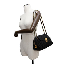 将图像加载到图库查看器中，PRADA Quilted ChainShoulder Bag BlackBR4965 Nylon
