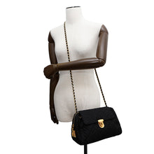 将图像加载到图库查看器中，PRADA Quilted ChainShoulder Bag BlackBR4965 Nylon
