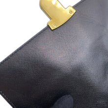 将图像加载到图库查看器中，PRADA Quilted ChainShoulder Bag BlackBR4965 Nylon
