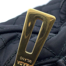 将图像加载到图库查看器中，PRADA Quilted ChainShoulder Bag BlackBR4965 Nylon
