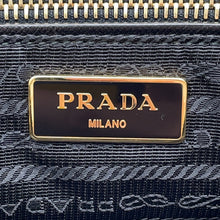 将图像加载到图库查看器中，PRADA ★Quilted ChainShoulder Bag BlackBR4965 Nylon

