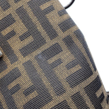 Load image into Gallery viewer, FENDI Zucca One Shoulder Bag Brown Canvas Leather
