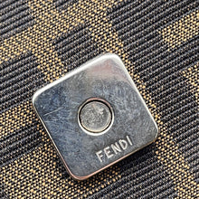 Load image into Gallery viewer, FENDI Zucca One Shoulder Bag Brown Canvas Leather
